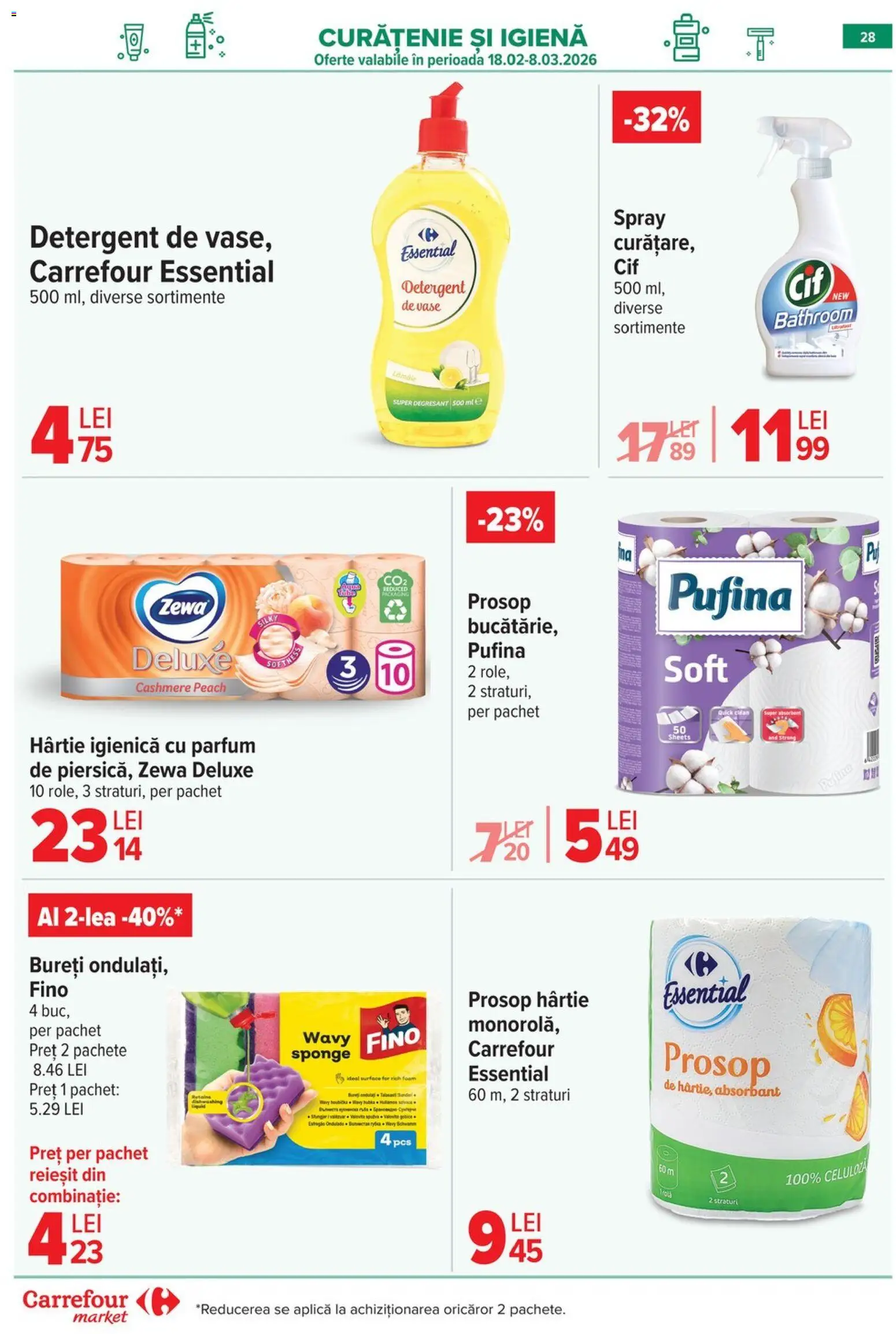 Noul catalog Carrefour – valabil de la 25.02.2026 | Pagină: 31 | Produse: Afine, Cafea, Banane, Fructe