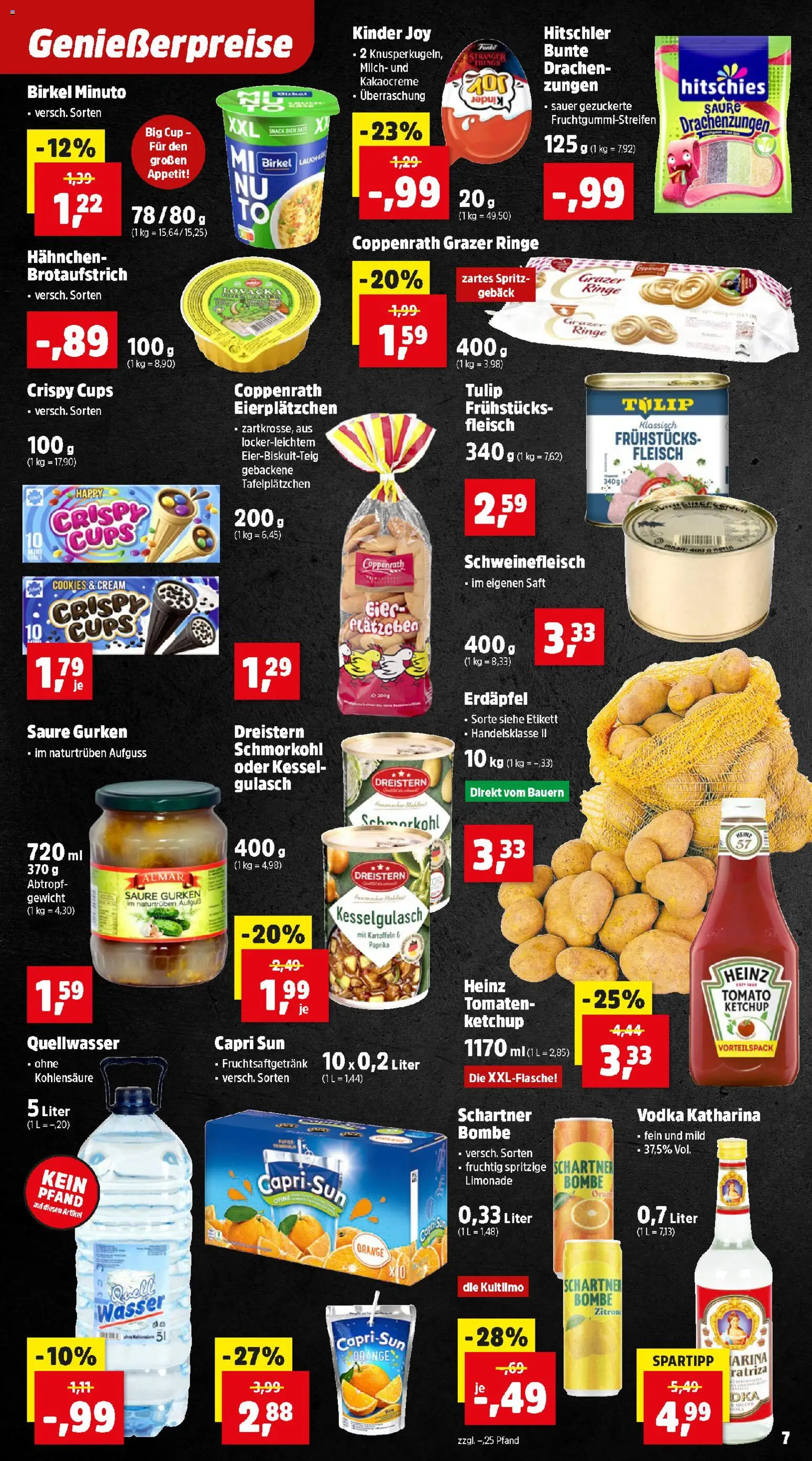 Thomas Philipps Flugblatt gültig ab 26.01.2026 | Seite: 7 | Produkte: Ketchup, Kartoffeln, Gewicht, Saft