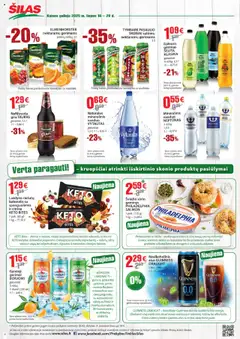 Šilas - Leidinys│galioja nuo 16.07.2025 | Puslapis: 8 | Prekių: Lašišos, Alus, Mineralinis vanduo