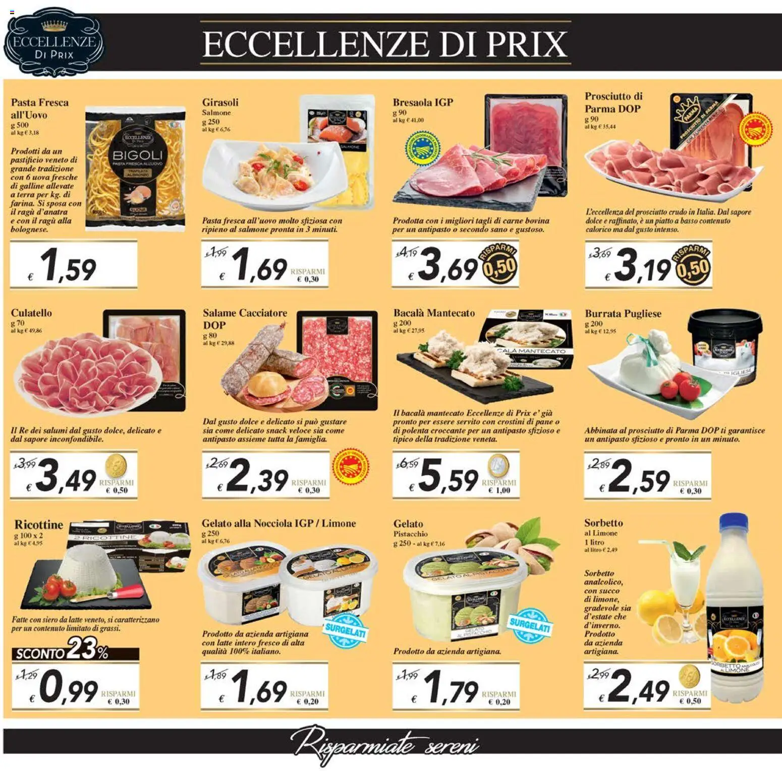 Volantino Prix del 12.12.2025 | Pagina: 8 | Prodotti: Salame, Bresaola, Limone, Ragú