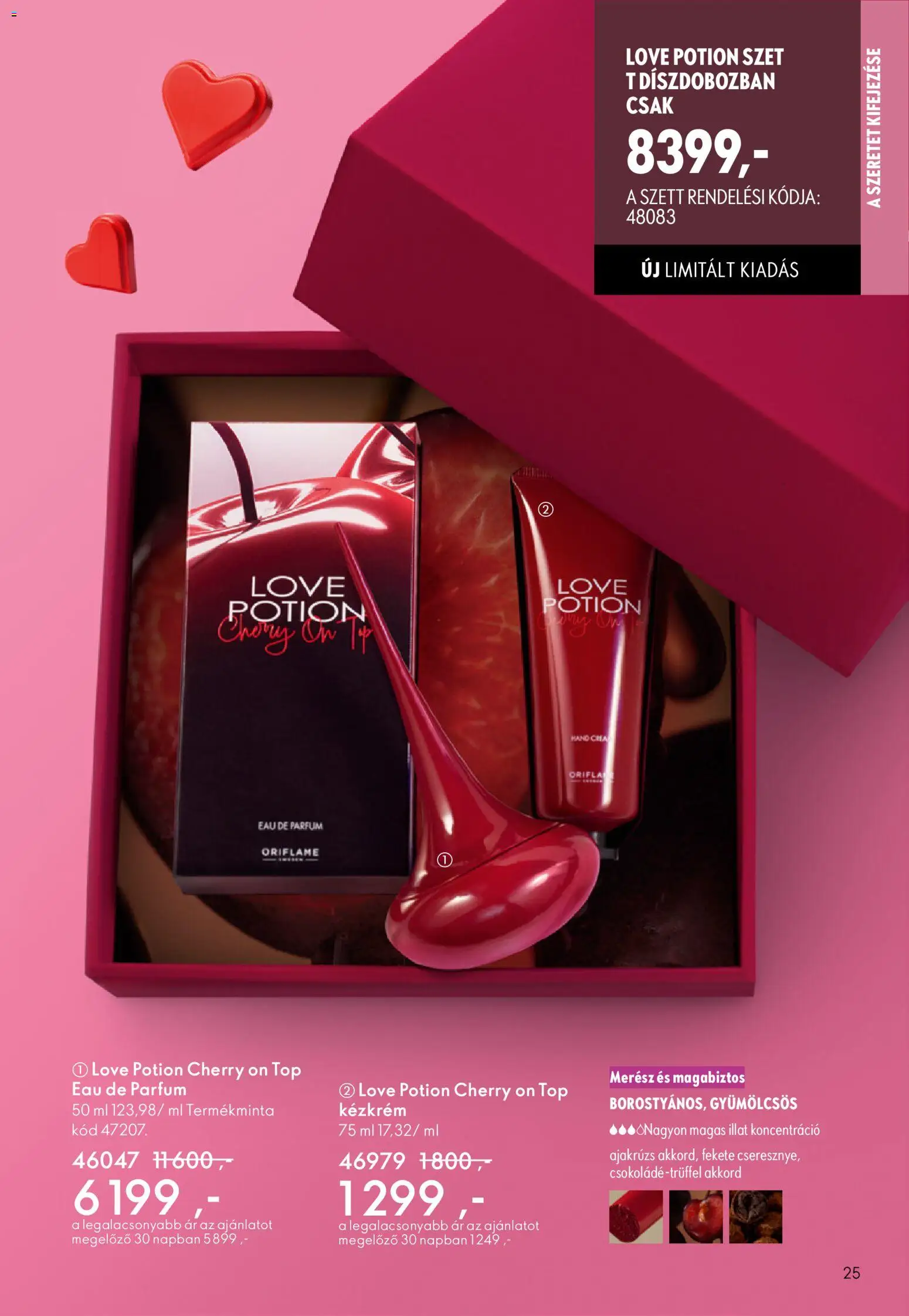 Oriflame akciós ujság - amely érvényes a következő dátumtól: 21.01.2026 | Oldal: 25 | Termékek: Parfüm, Ajakrúzs, Kézkrém