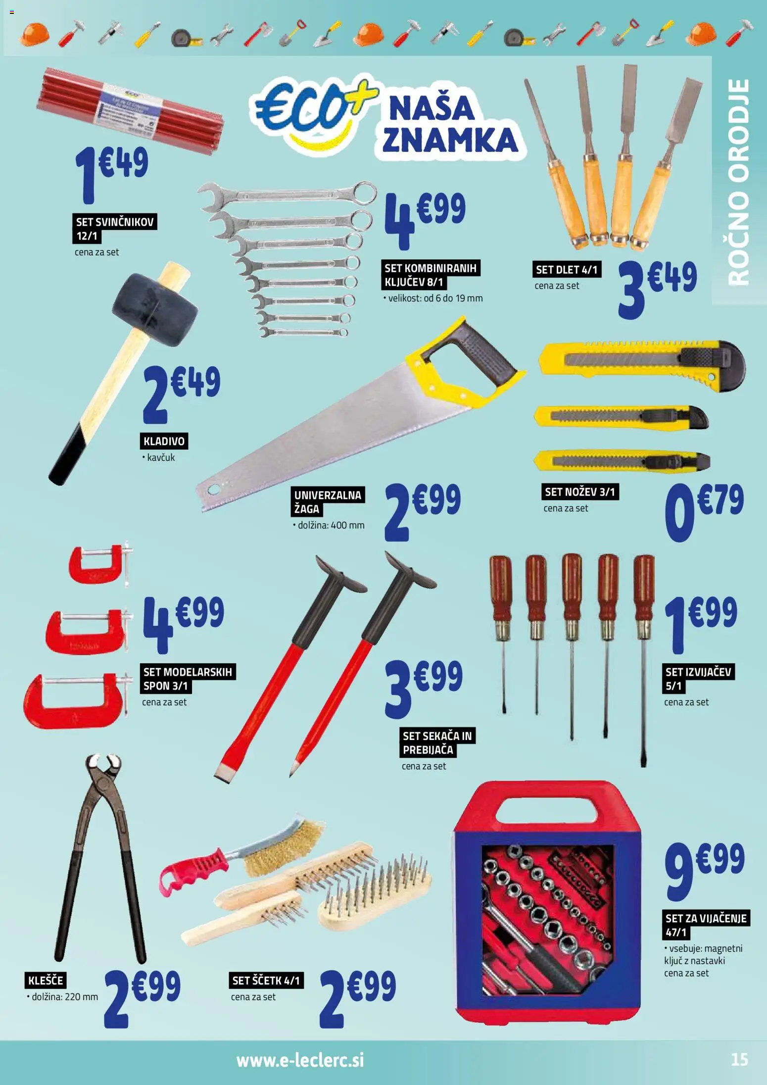 Novi E.leclerc katalog ponudbe – veljaven od 11.02.2026 | Stran: 15