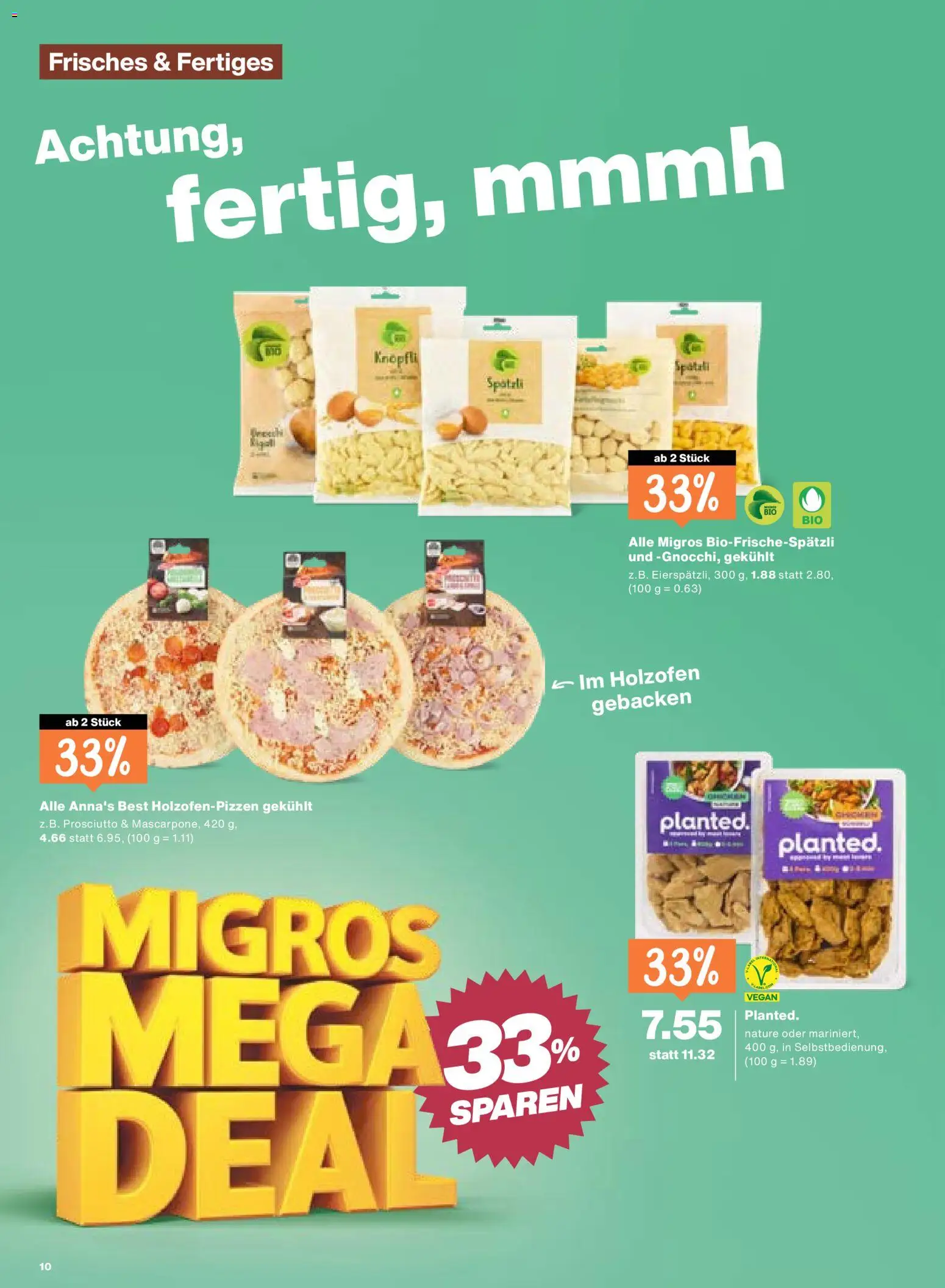 Migros Aktionen – gültig ab 30.12.2025 | Seite: 10 | Produkte: Pizza
