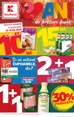 Catalog Kaufland - Bârlad – previzualizare al pliantului de la Kaufland valabil de la 13.08.2025