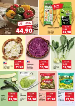 Náhled letáku Brambory salátové, konzumní/pozdní/prané varný typ: A dovoz Francie 2,5 kg balení od 01.04.2026 | Strana: 15