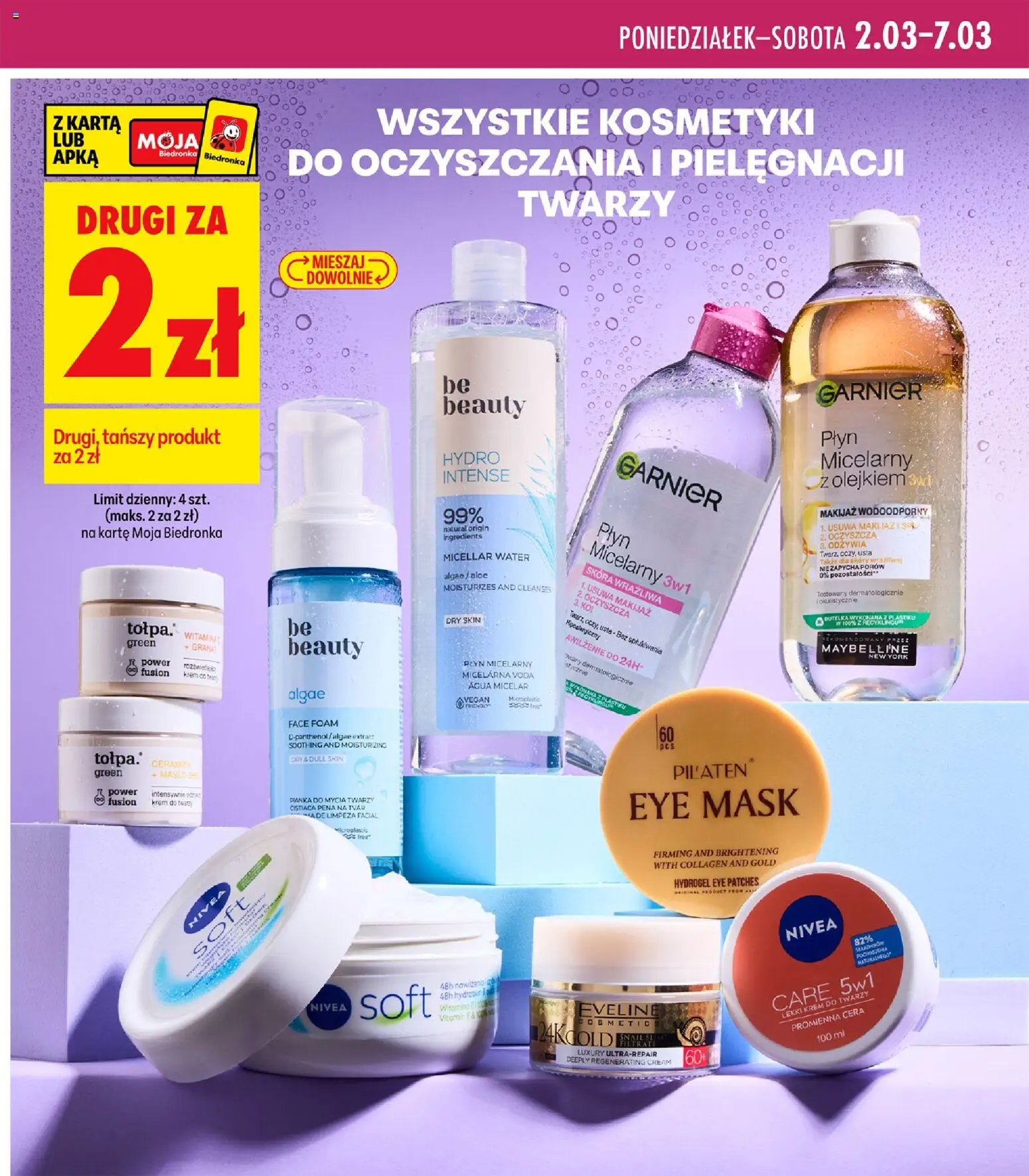 Biedronka gazetka - Twoje piękne strony od 26.02.2026 | Strona: 25 | Produkty: Kosmetyki, Masło, Be beauty, Krem do twarzy