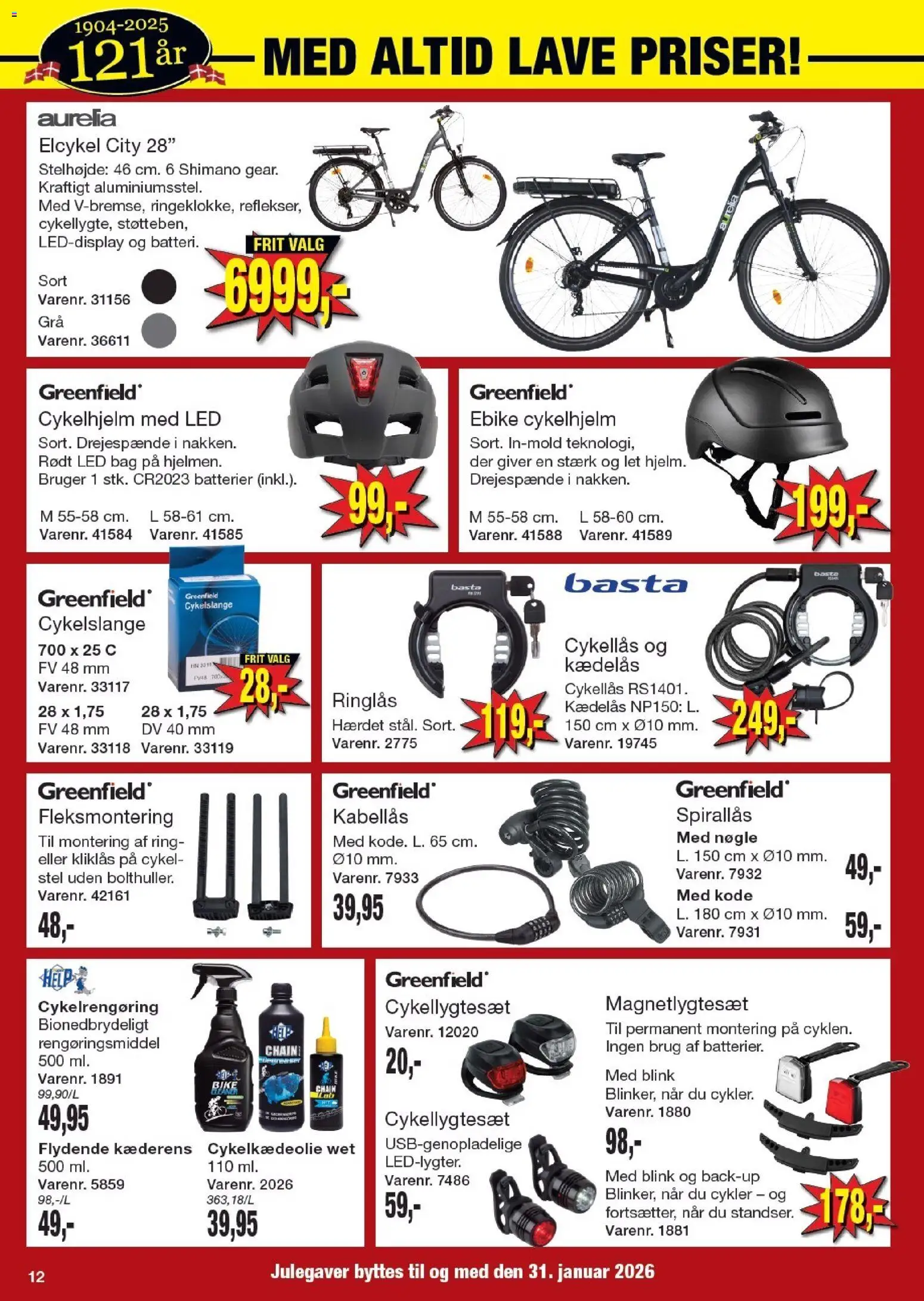 Harald Nyborg tilbudsavis – gyldig fra 11.12.2025 | Side: 14 | Produkter: Batterier