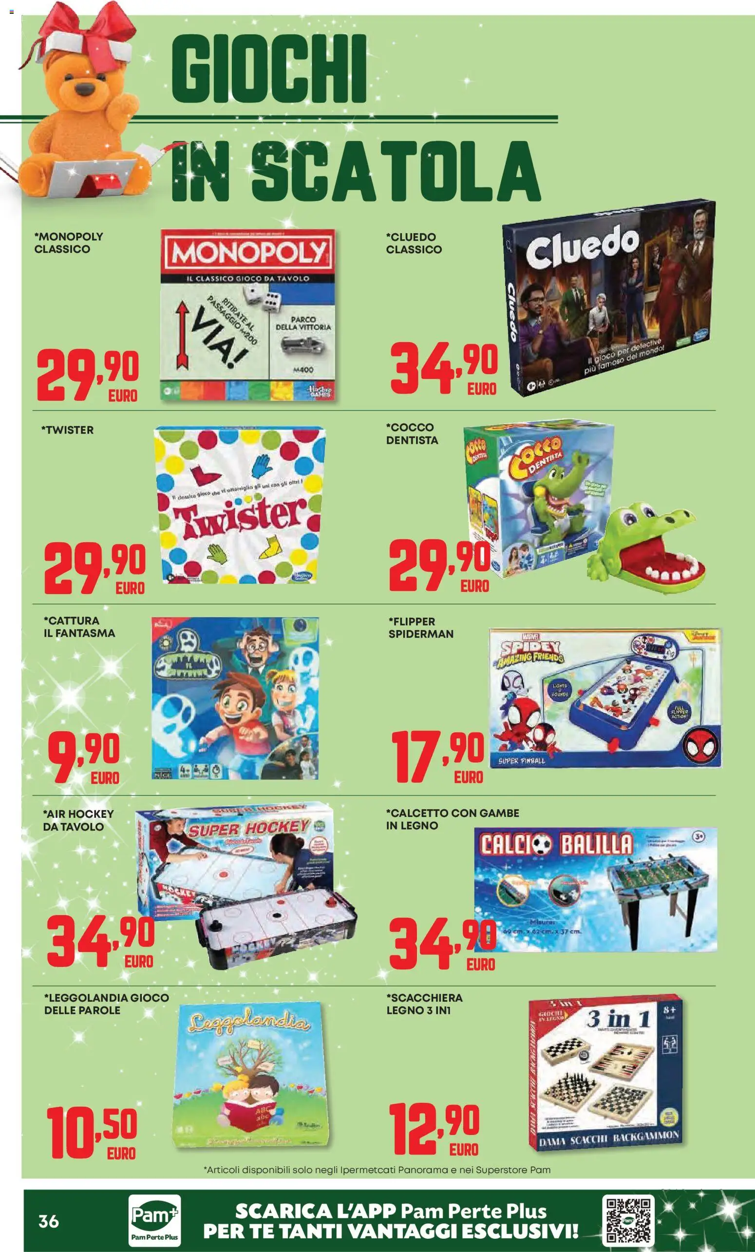 Volantino Panorama del 20.11.2025 | Pagina: 36 | Prodotti: Tè, Gioco, Tavolo, Scatola