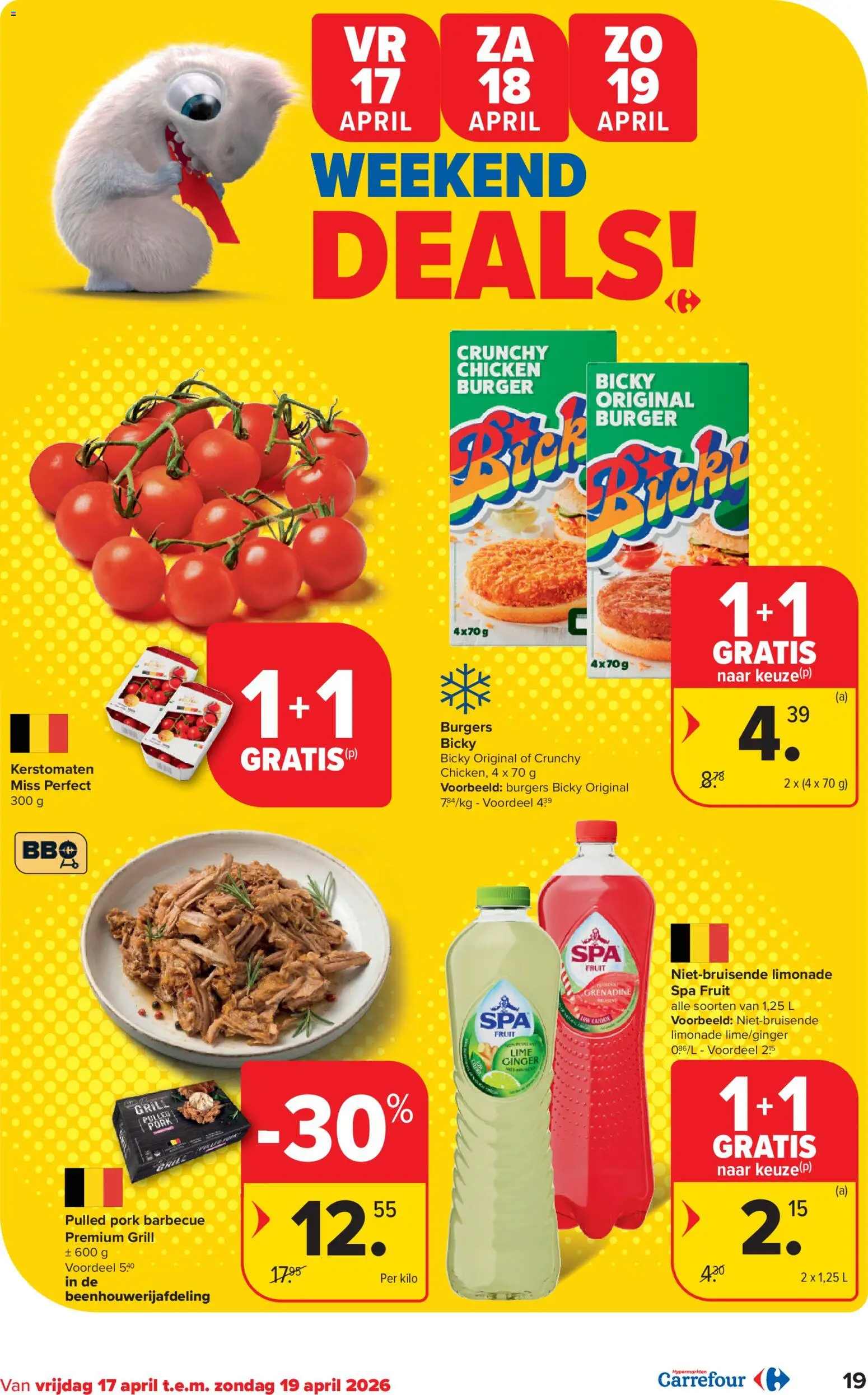 {H1} | Pagina: 19 | Producten: Limonade, Grill, Fruit