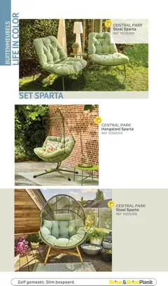 Brico - Tuincatalogus - Voorbeeld van een folder van Brico, geldig van 10.03.2026 | Pagina: 8 | Producten: Stoel