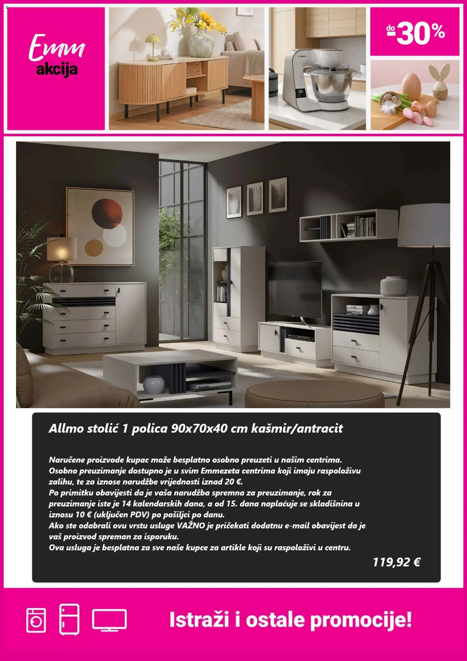 Emmezeta katalog | vrijedi od 08.04.2026 | Stranica: 3 | Proizvodi: Stolić, Polica