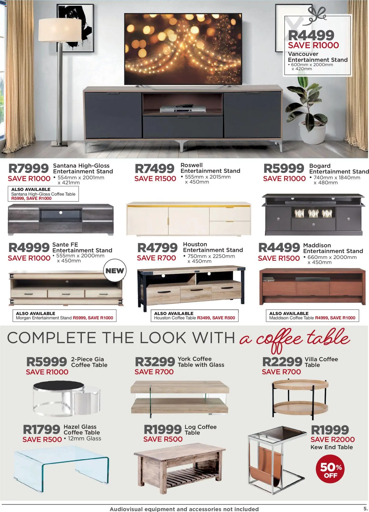 New House and Home catalogue – valid from 17.11.2025 | Page: 5 | Products: Coffee table, Table, Coffee