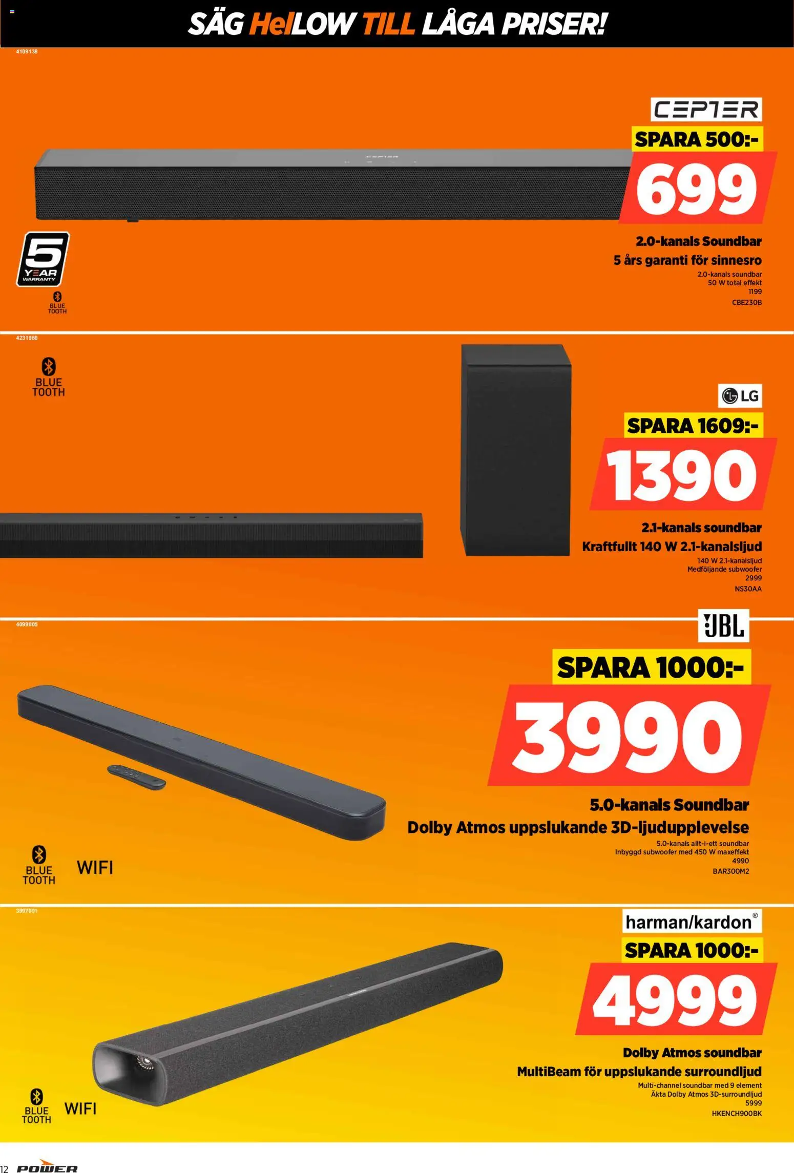 Power reklamblad aktuell från 20.04.2026 | Sida: 12 | Produkter: Såg, Wifi