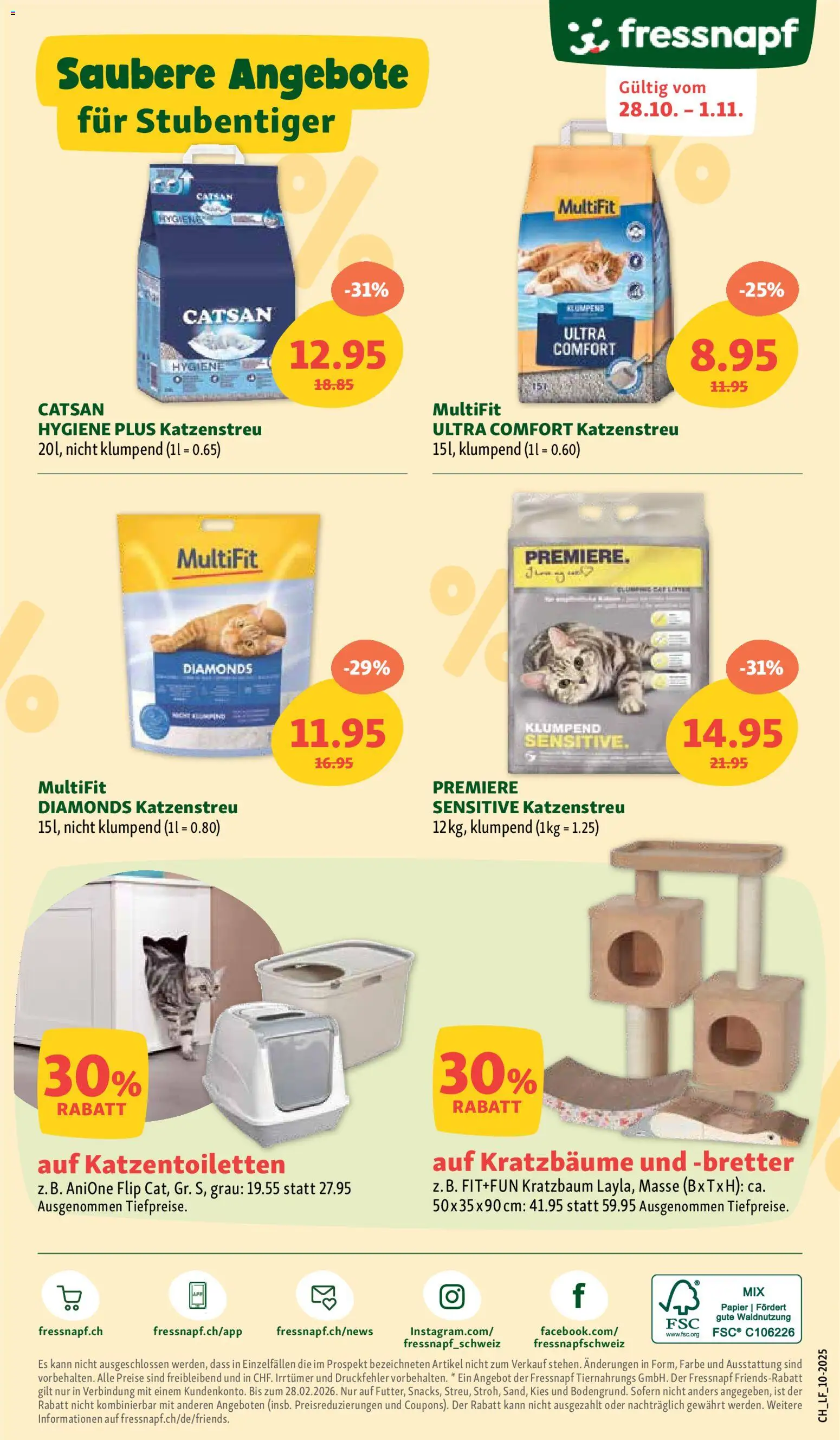 Fressnapf Aktionen – gültig ab 28.10.2025 | Seite: 8