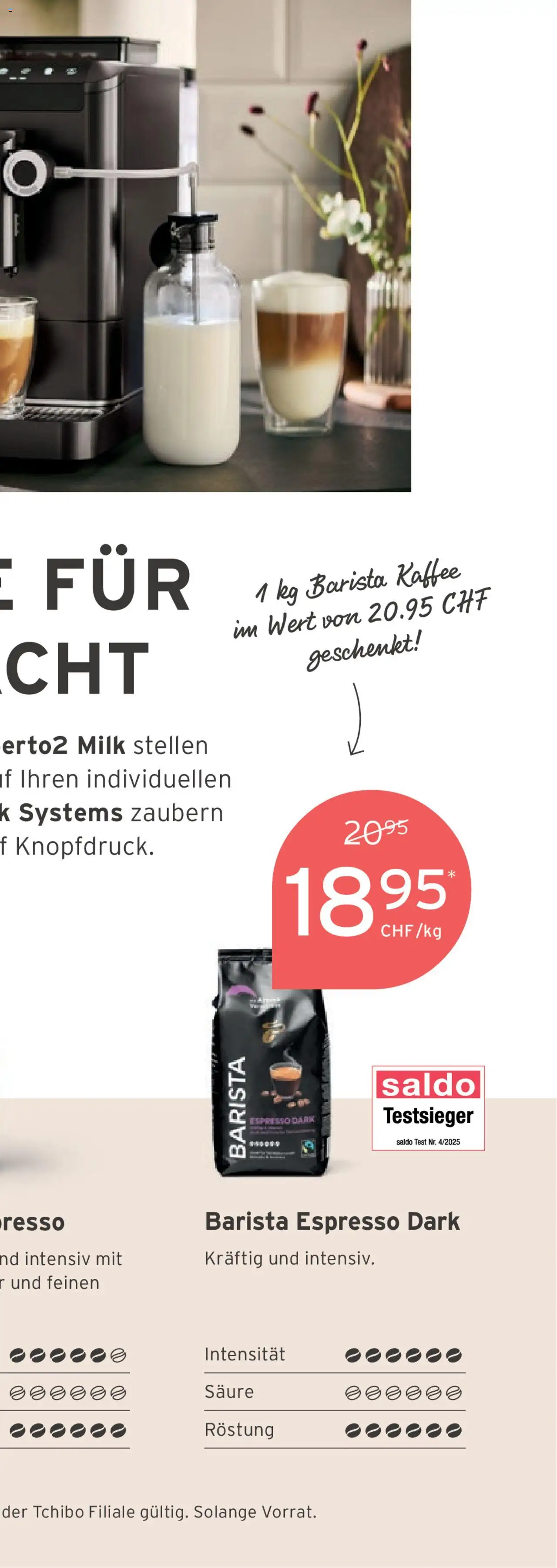 Tchibo Aktionen – gültig ab 01.10.2025 | Seite: 36 | Produkte: Kaffee