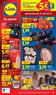 Lidl leták platný od 20.11.2025