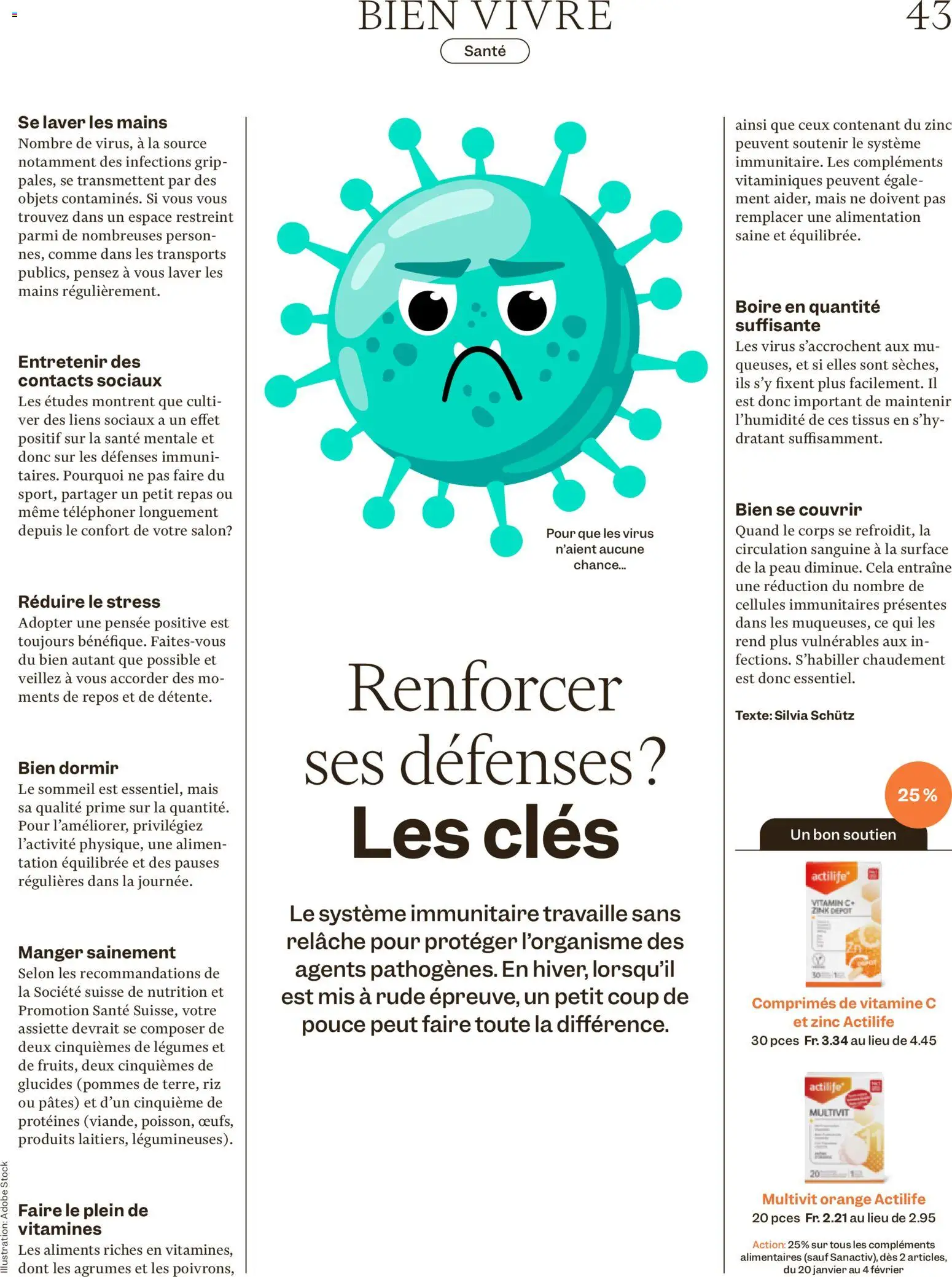 Migros Magazin FR – gültig ab 19.01.2026 | Seite: 43