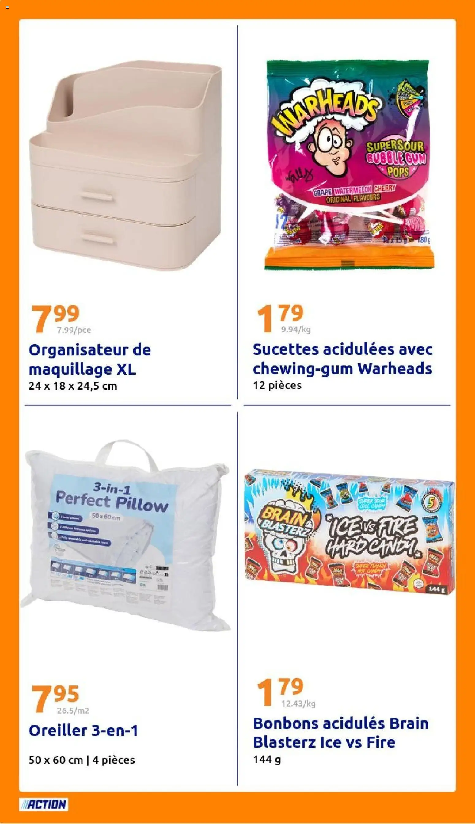 {H1} | Page: 30 | Produits: Maquillage, Oreiller, Bonbons