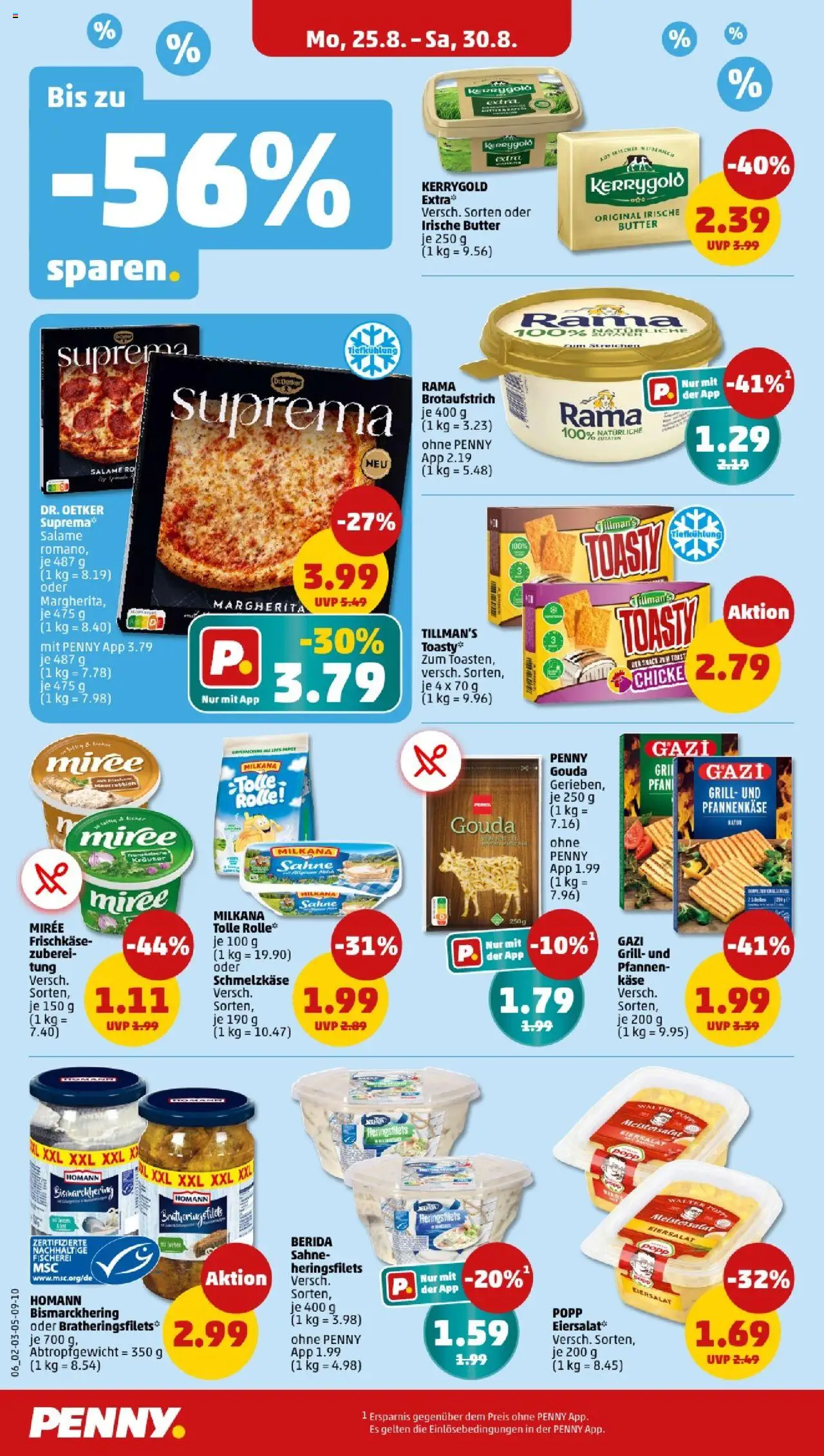 Penny - Hamburg - gültig ab dem 25.08.2025 | Seite: 6 | Produkte: Grill, Butter, Toast, Gouda