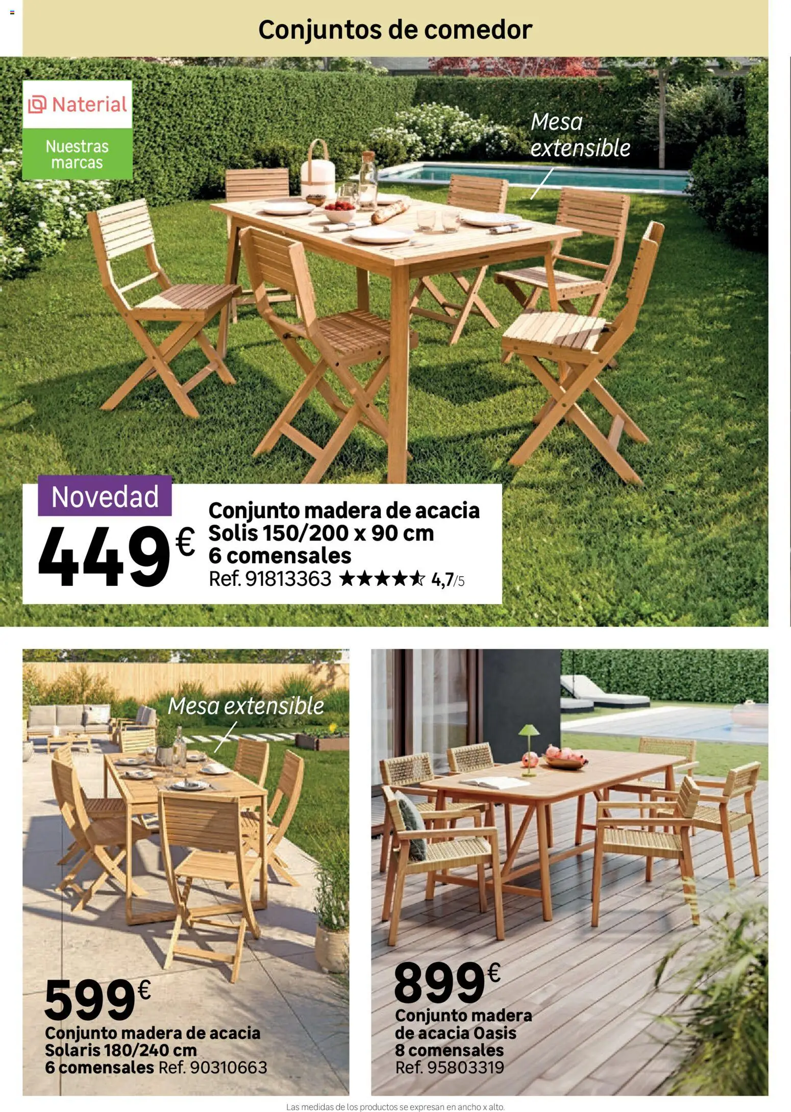 Leroy Merlin catálogo │ válido desde el 24.03.2026 | Página: 16 | Productos: Mesa extensible, Mesa