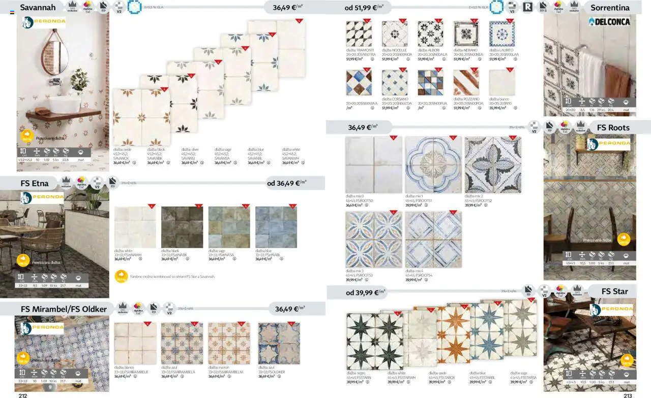 Nové Siko akcie – leták je platný od 01.09.2025 | Strana: 107 | Produkty: Dlažba