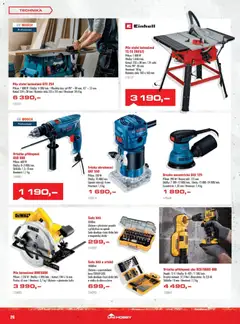 Náhled letáku Uni Hobby leták od 02.04.2026 | Strana: 26 | Produkty: Opasek, Sada bitů, Pila, Frézka