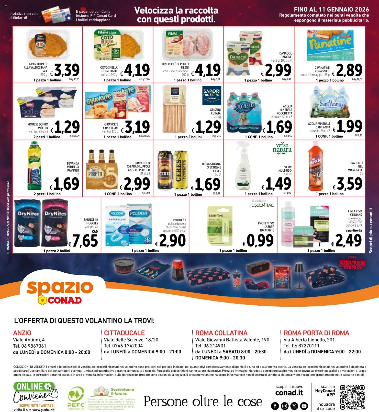 Volantino Spazio Conad del 07.01.2026 | Pagina: 35 | Prodotti: Birra, Pollo, Acqua, Acqua minerale