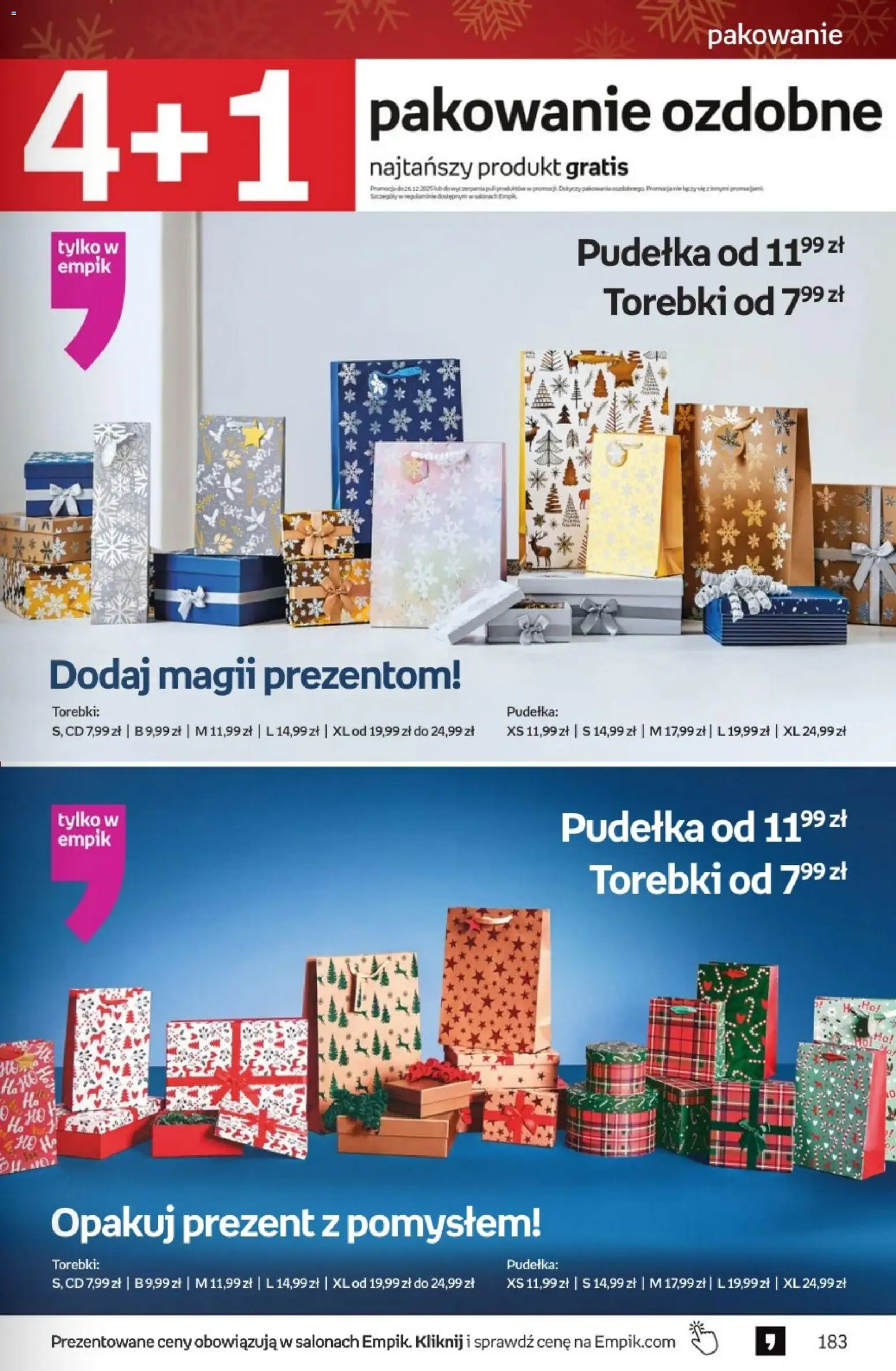 Empik promocje - Tom kultury Zabawki od 10.12.2025 | Strona: 59 | Produkty: Torebki