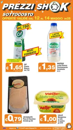 Anteprima del volantino Volantino Primo Prezzo	 valido a partire dal 12.05.2025