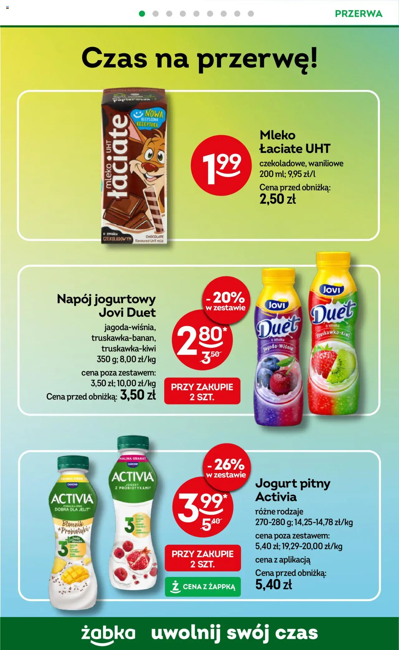 Żabka Gazetka od 24.09.2025 | Strona: 52 | Produkty: Mango, Serek homogenizowany, Skyr piątnica, Skyr