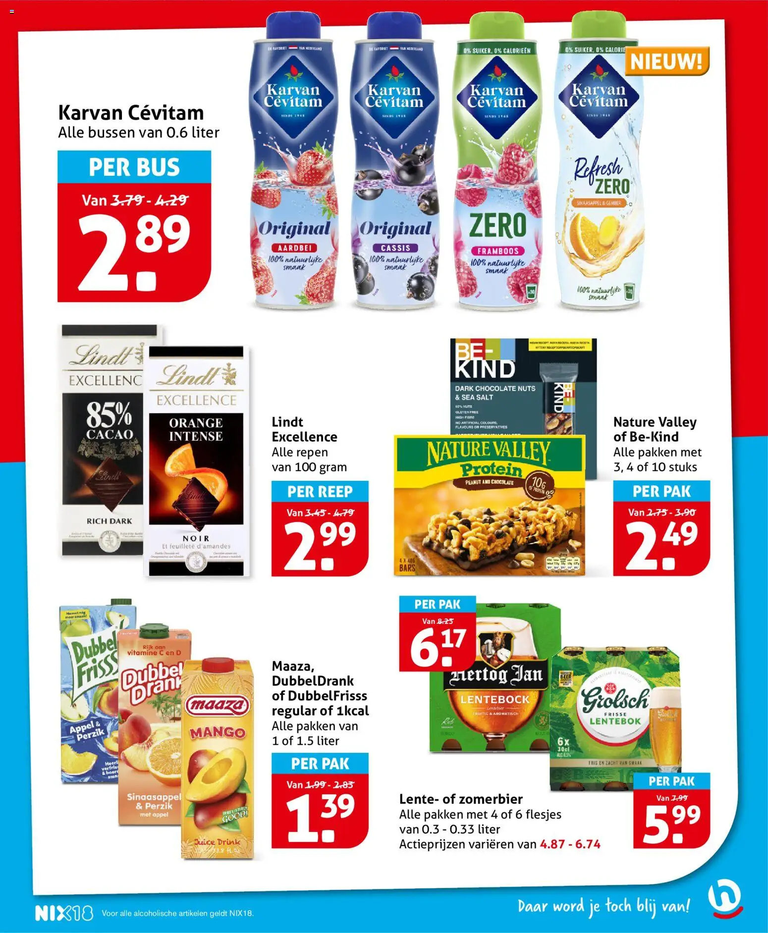 {H1} | Pagina: 19 | Producten: Cassis, Gyömbér shot, Gember, Appel