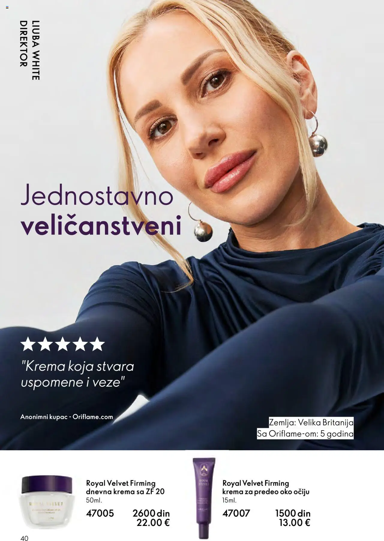 Oriflame katalog - važi od 14.09.2025 | Strana: 40