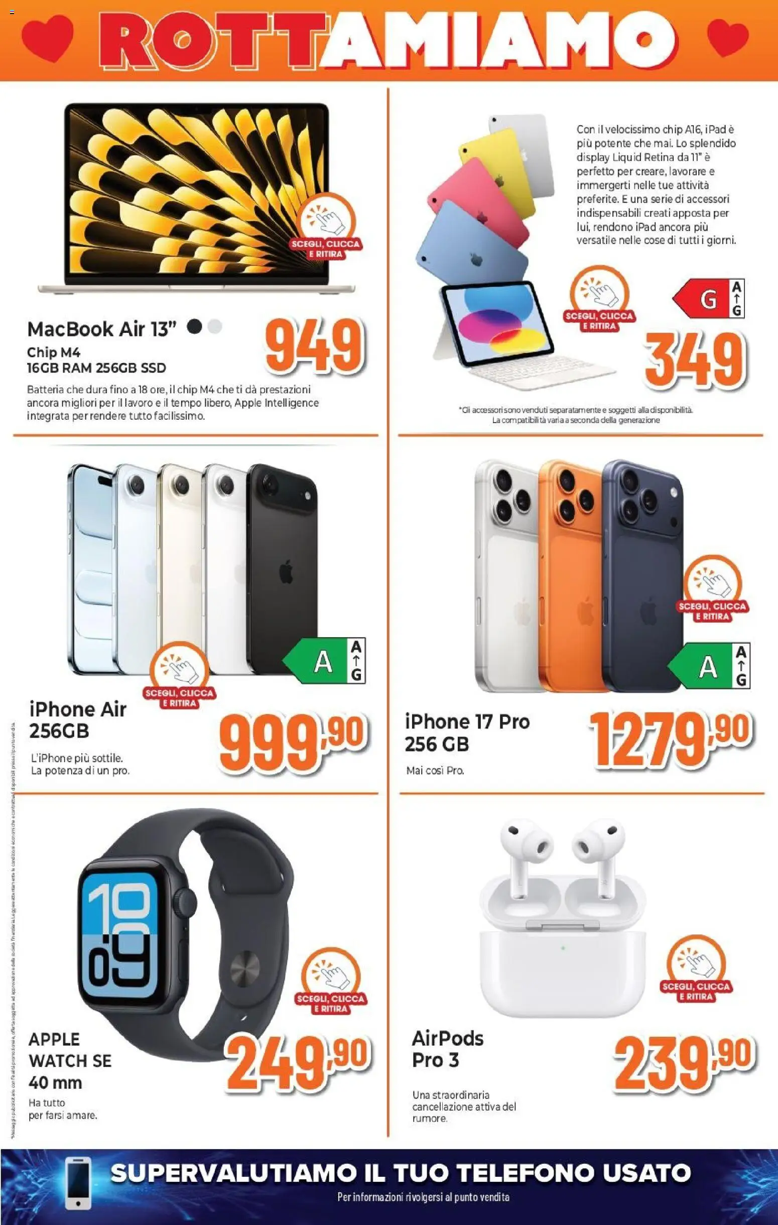 Volantino Expert del 29.01.2026 | Pagina: 27 | Prodotti: Macbook air, Iphone, Macbook, Batteria