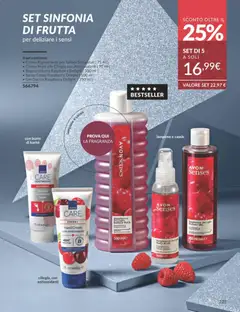 Anteprima del volantino Avon - Campagna 11/2025 valido a partire dal 01.11.2025 | Pagina: 225 | Prodotti: Crema, Frutta, Lampone, Doccia