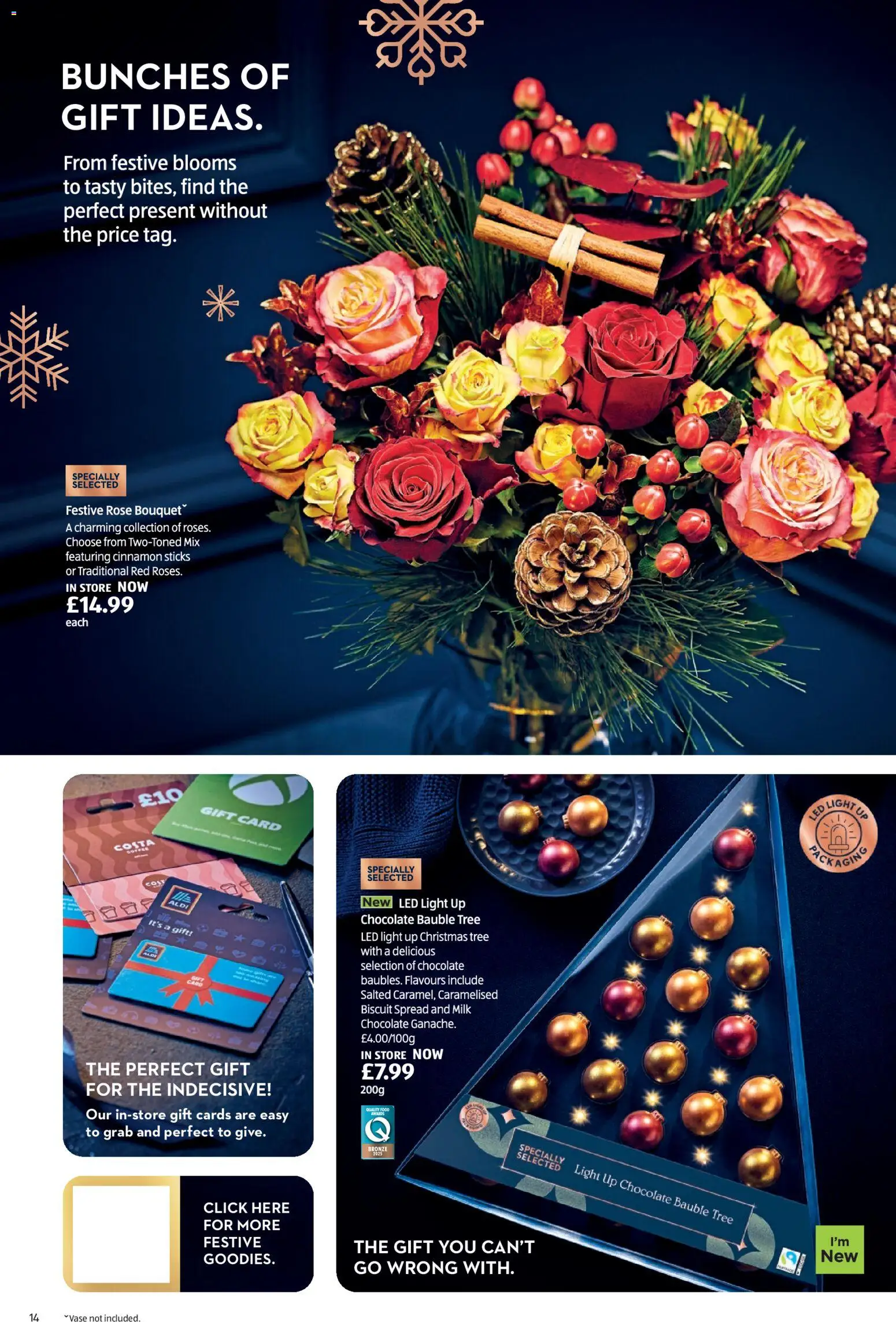 {H1} | Page: 14 | Products: Milk, Chocolate, Fariinisokeri