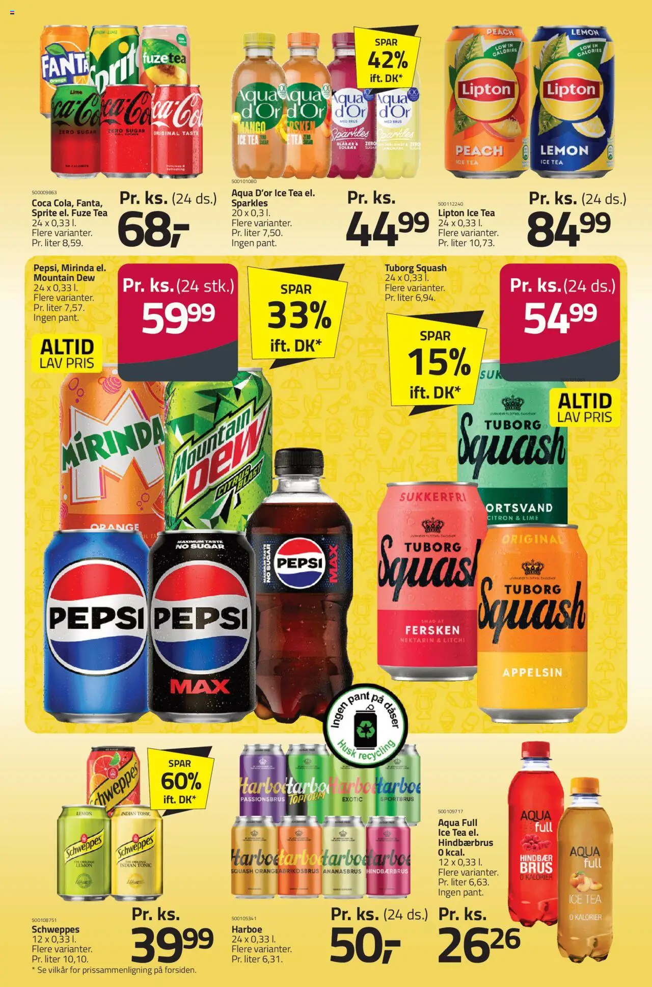 Fleggaard Tilbudsavis gyldig fra 18.06.2025 | Side: 18 | Produkter: Squash, Lime, Solbær, Tuborg Squash