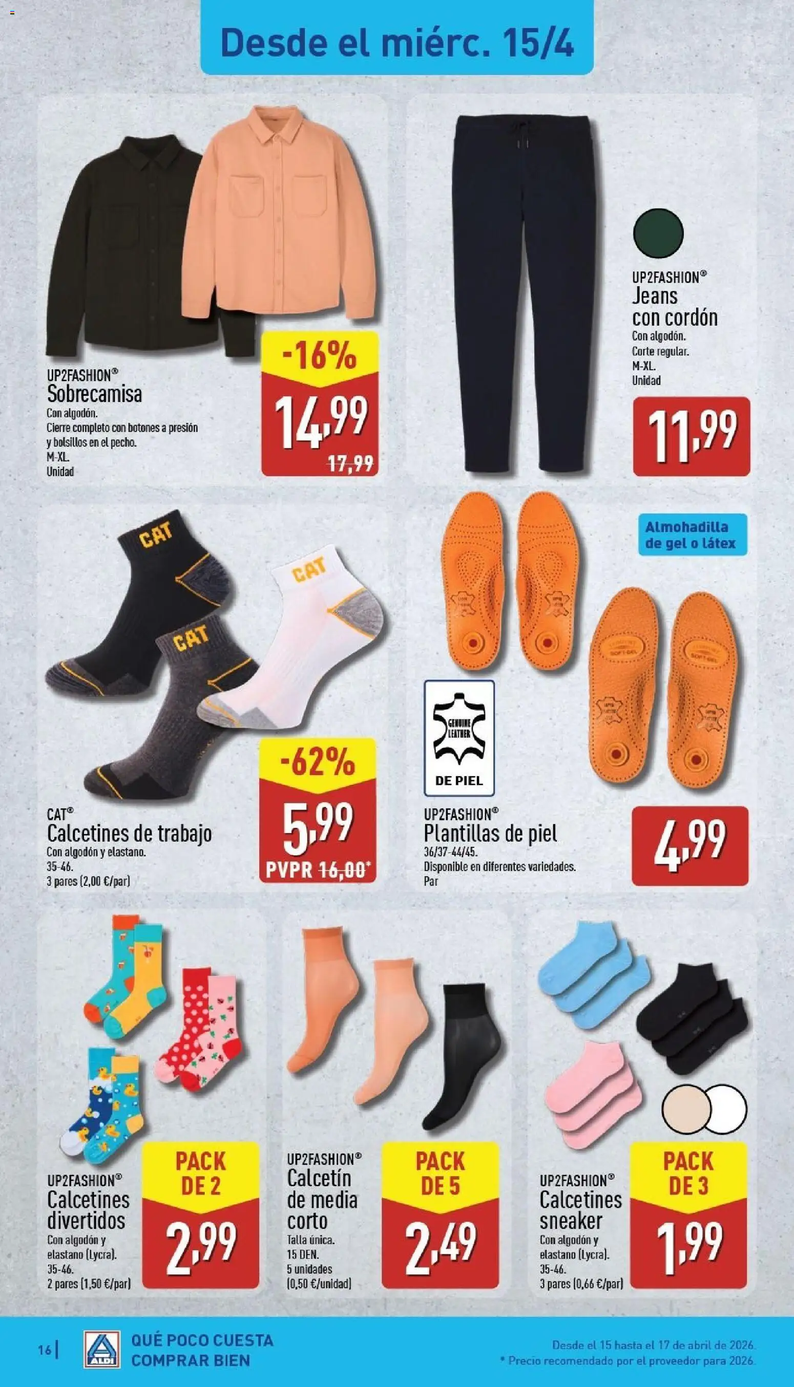 Aldi folleto Península │ válido desde el 13.04.2026 | Página: 16