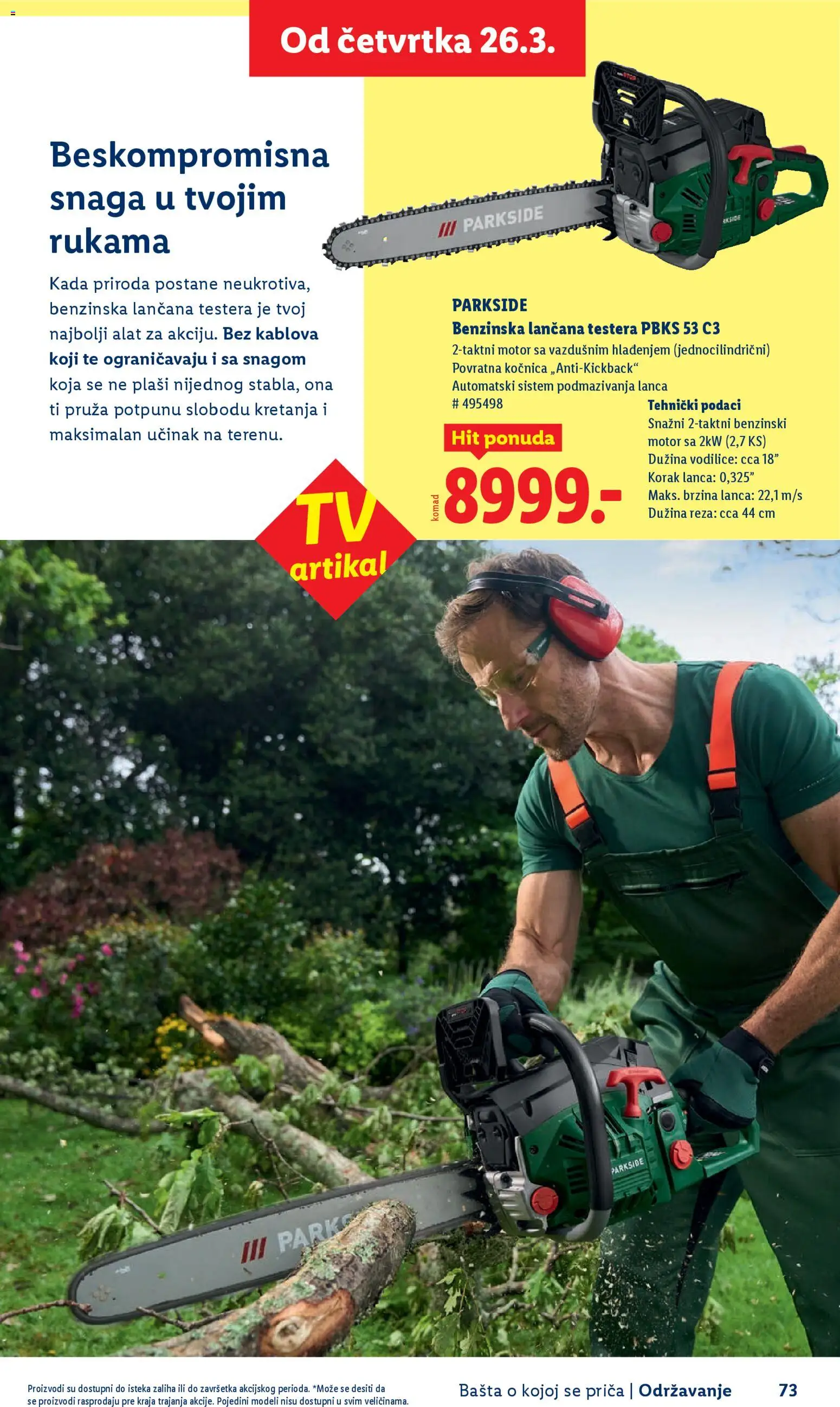 Lidl katalog - važi od 26.02.2026 | Strana: 73 | Proizvode: Parkside