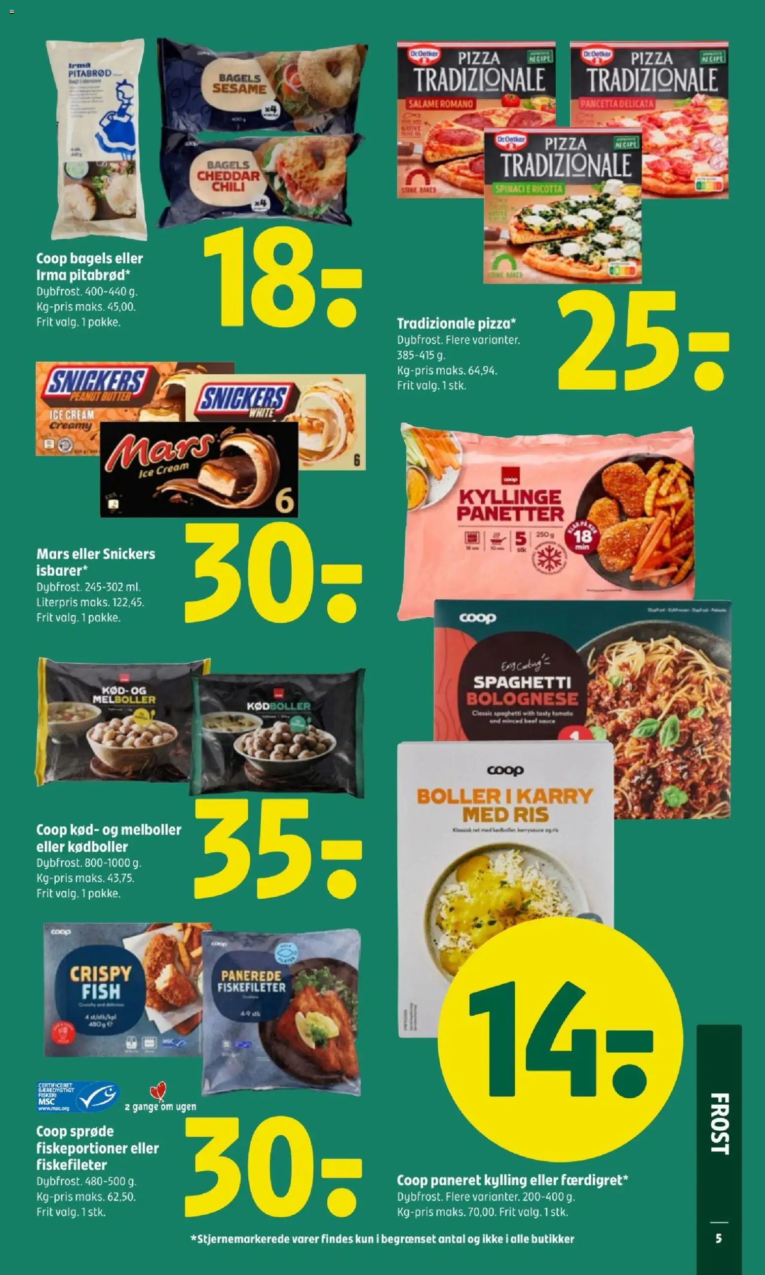 Coop 365 tilbudsavis – gyldig fra 08.01.2026 | Side: 7 | Produkter: Karry, Cheddar, Pizza, Nuggets