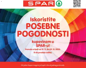 Posebne pogodnosti Spar - Pregled kataloga iz trgovine Spar, vrijedi od 19.11.2025