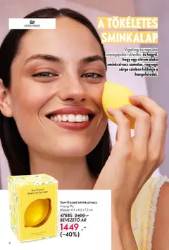 Oriflame akciós ujság - amely érvényes a következő dátumtól: 25.05.2025 | Oldal: 6 | Termékek: Sminkszivacs, Citrom