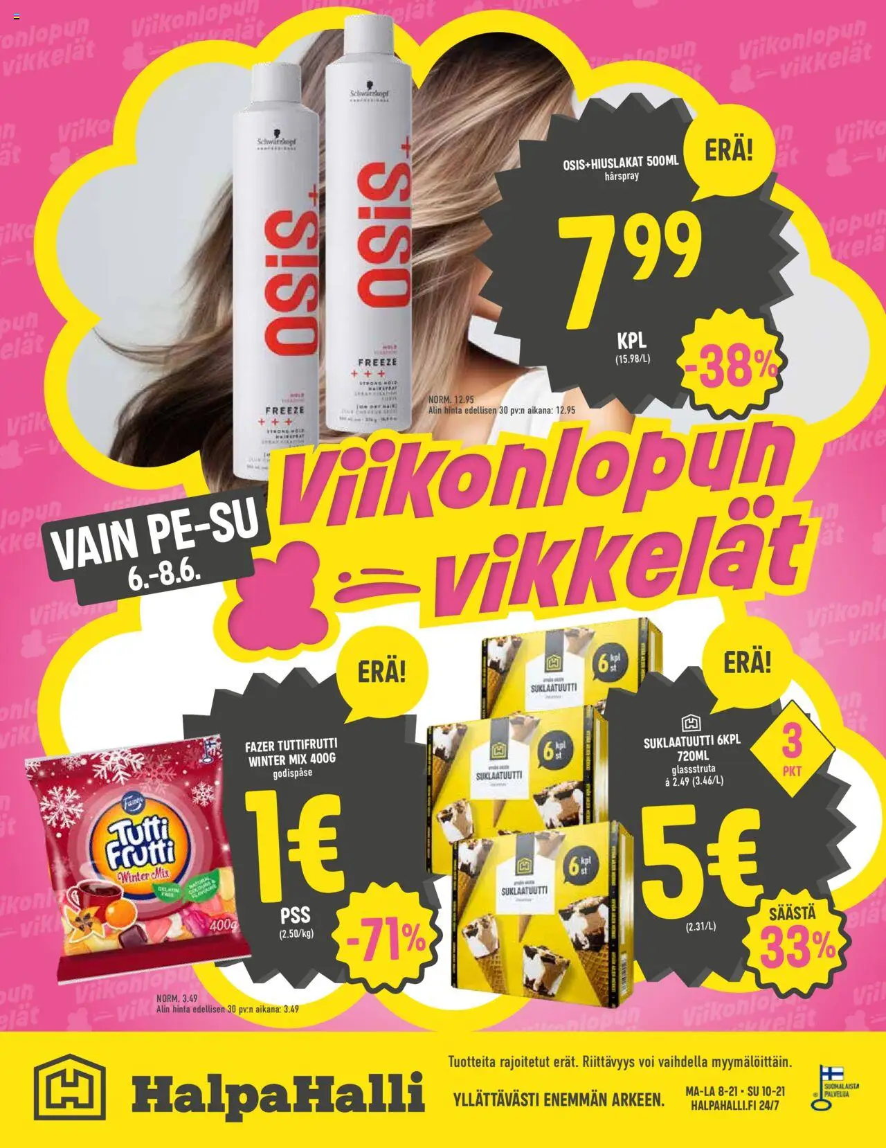  | Sivu: 16 | Tuotteet: Voi, Tutti, Tuttifrutti