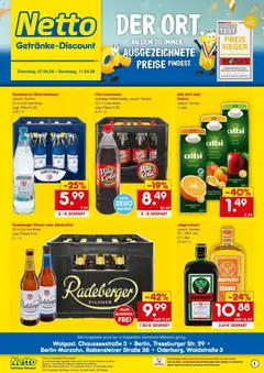 Netto Marken-Discount Prospekt Berlin	 ab 05.04.2026 gültig