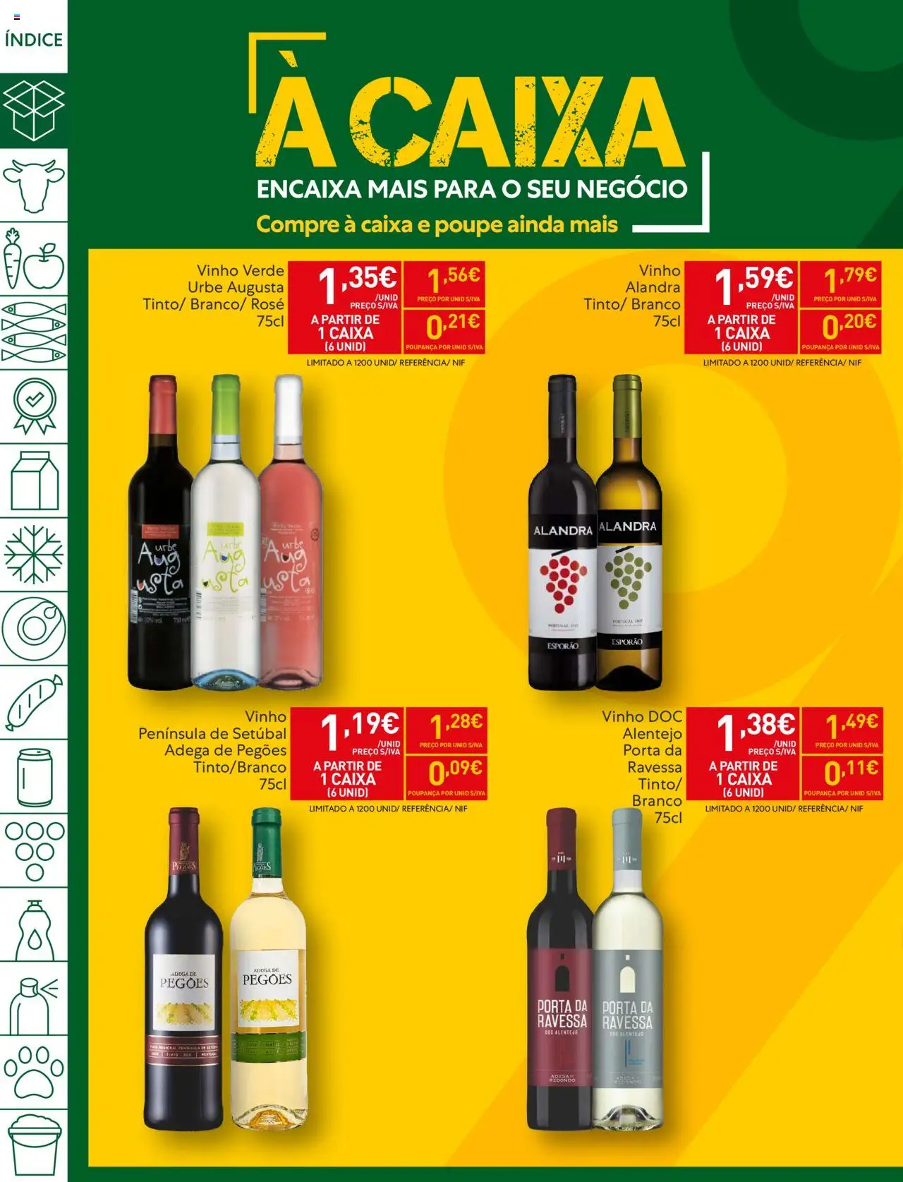 Recheio folheto │ válido de 24.06.2025 | Página: 6 | Produtos: Porta, Caixa, Vinho