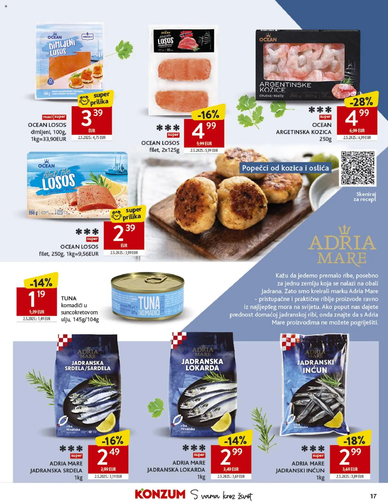 Konzum HR akciós ujság - amely érvényes a következő dátumtól: 29.10.2025 | Oldal: 17