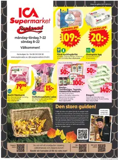 ICA Supermarket - Stockholm - Förhandsvisning av reklamblad från butik ICA Supermarket aktuell från 22.09.2025