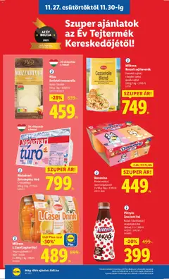 Lidl Akciós újság - amely érvényes a következő dátumtól: 27.11.2025 | Oldal: 6