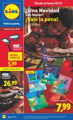Vista previa Lidl folleto de bazar válido desde el 15.12.2025