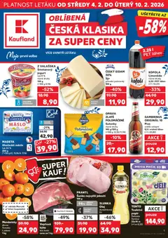 Náhled letáku Kaufland leták - Chomutov od 04.02.2026