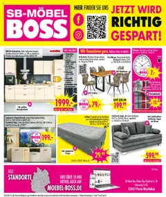 SB Möbel Boss Prospekt 	 ab 11.10.2025 gültig | Seite: 12